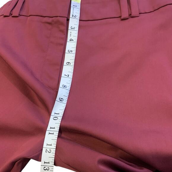 Chico's Pants NWT Size 3.5P (18 Petite) Blackcurrant Sateen Dress Cargo Pants - Picture 8 of 9